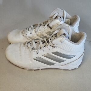 Adidas White Football Cleats